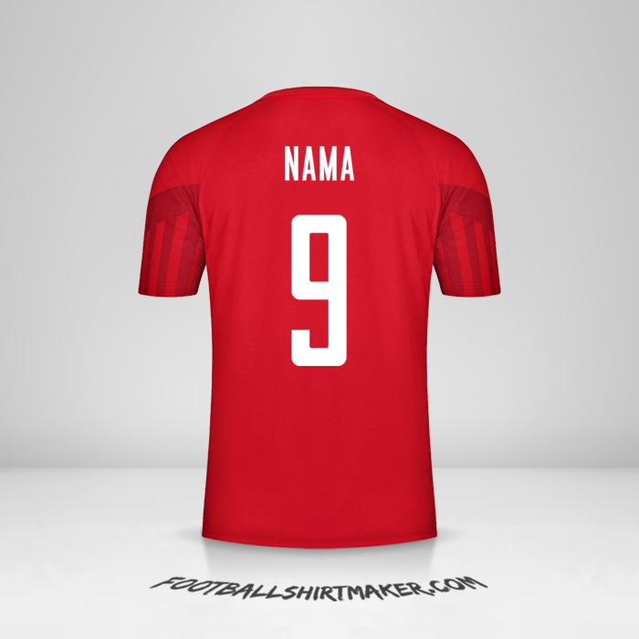 Jersey Denmark 2022 -  nama - 9