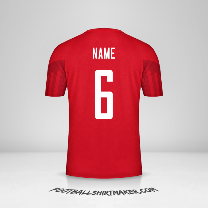 Shirt Denmark 2022 -  name - 6