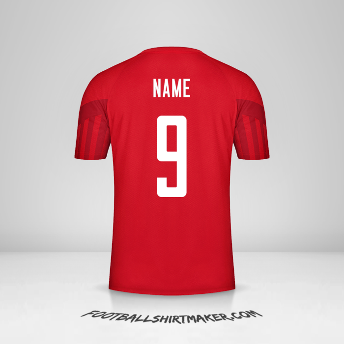 Shirt Denmark 2022 -  name - 9