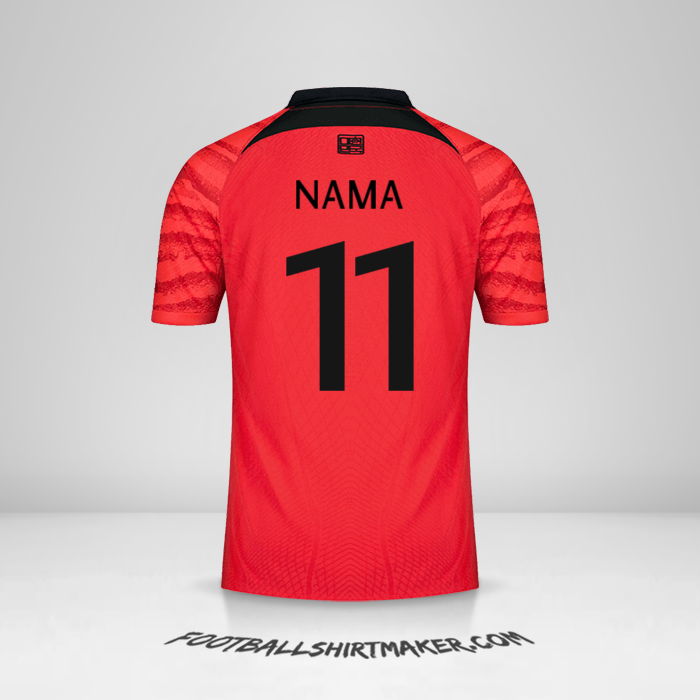 Jersey Korea Selatan 2022 -  nama - 11