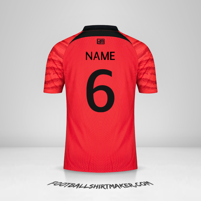 Shirt South Korea 2022 -  name - 6