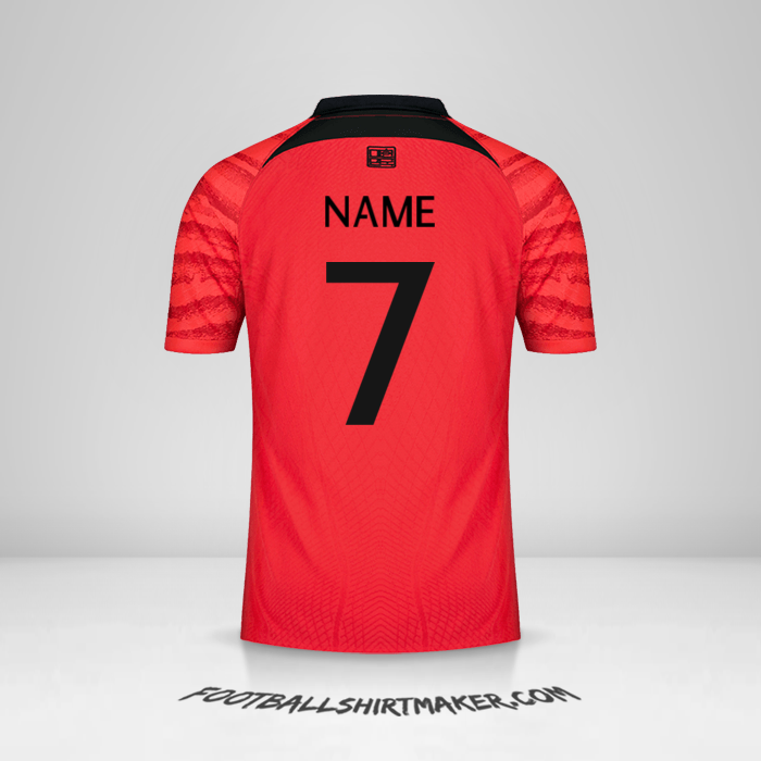 Shirt South Korea 2022 -  name - 7