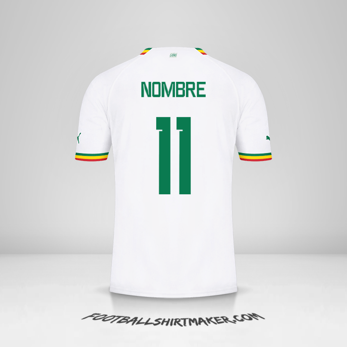 Jersey Senegal 2022 -  nombre - 11