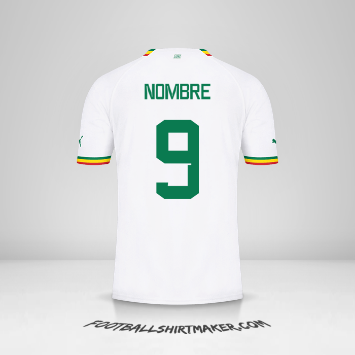 Jersey Senegal 2022 -  nombre - 9