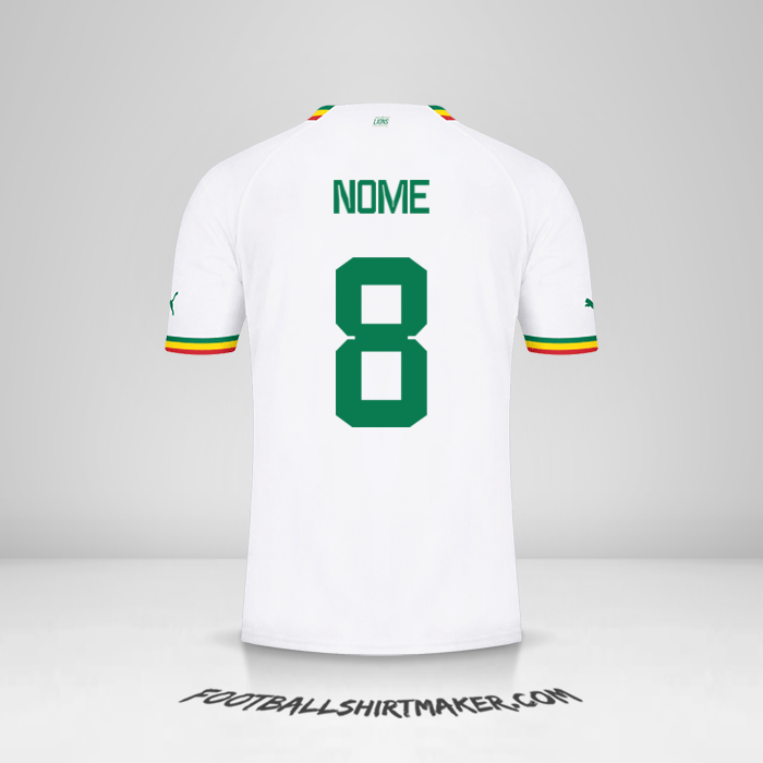 Maglia Senegal 2022 -  nome - 8