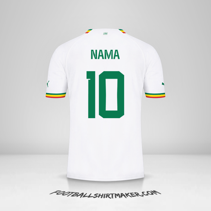 Jersey Senegal 2022 -  nama - 10