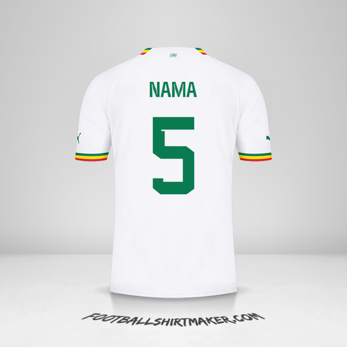 Jersey Senegal 2022 -  nama - 5