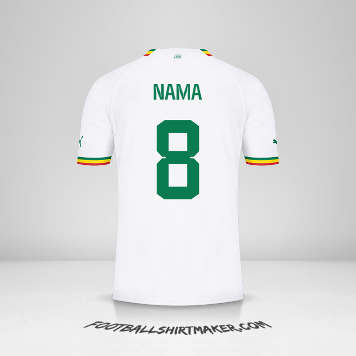 Jersey Senegal 2022 -  nama - 8