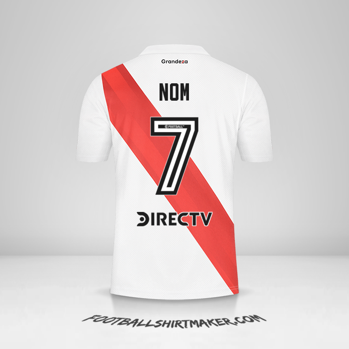 Maillot River Plate 2022/2023 -  nom - 7
