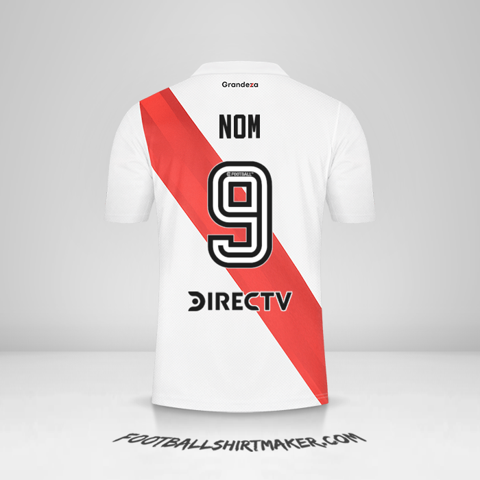 Maillot River Plate 2022/2023 -  nom - 9