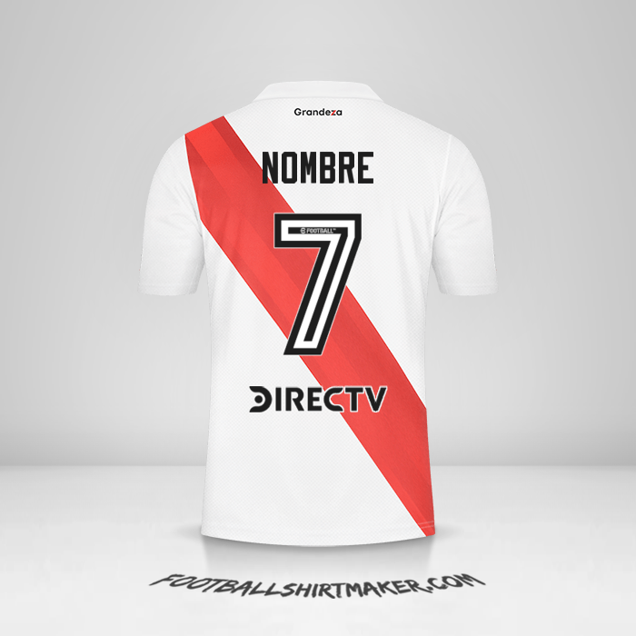Jersey River Plate 2022/2023 -  nombre - 7