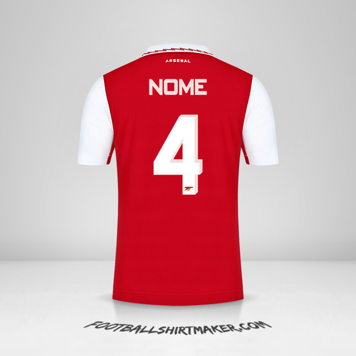 Maglia Arsenal Cup 2022/2023 -  nome - 4