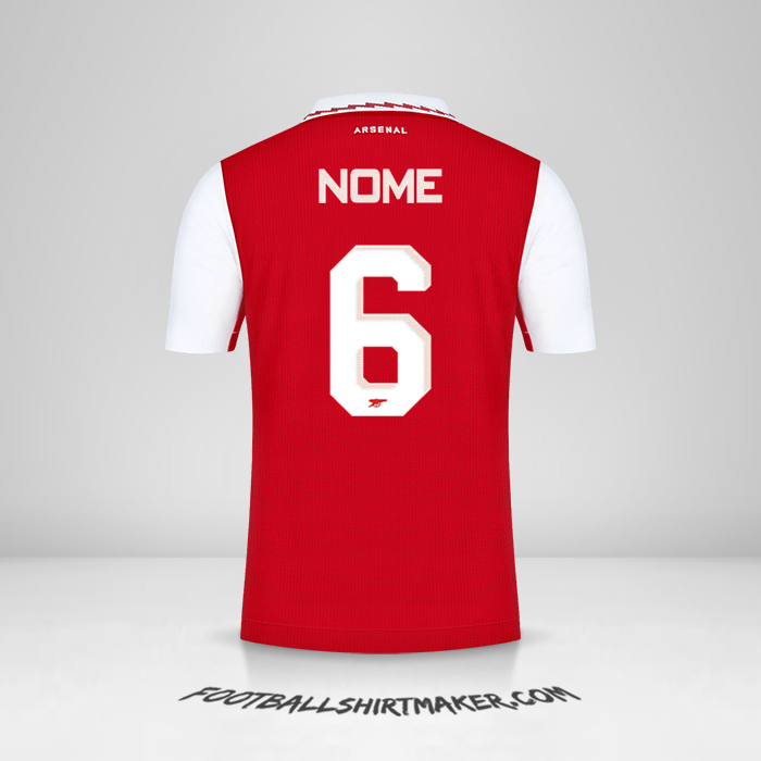 Maglia Arsenal Cup 2022/2023 -  nome - 6
