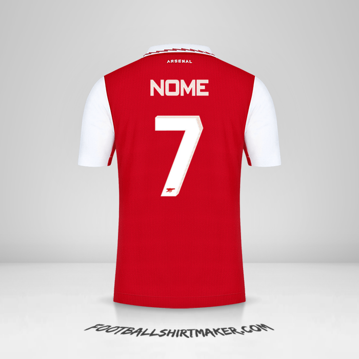 Maglia Arsenal Cup 2022/2023 -  nome - 7