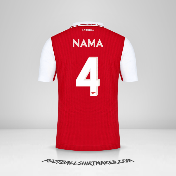 Jersey Arsenal Cup 2022/2023 -  nama - 4