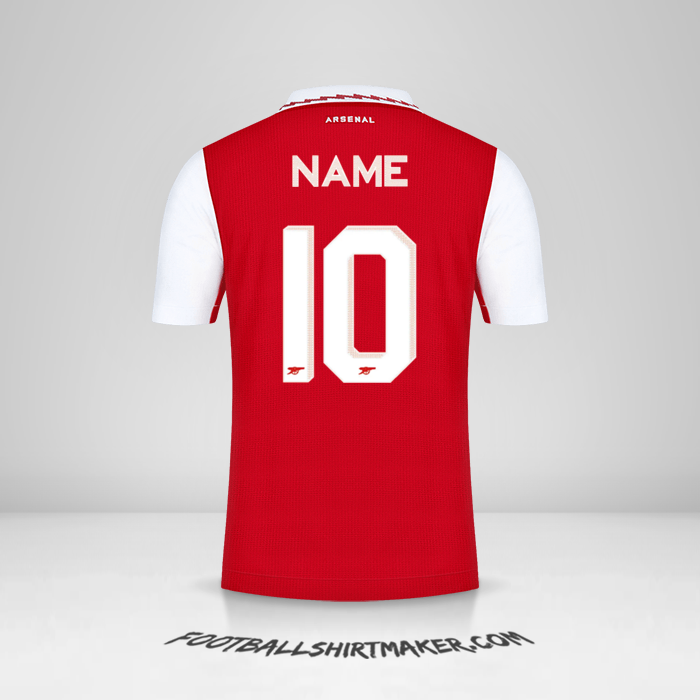 Trikot Arsenal Cup 2022/2023 -  name - 10