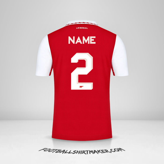 Trikot Arsenal Cup 2022/2023 -  name - 2