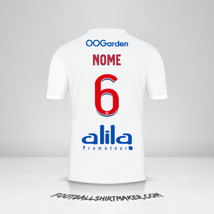 Maglia Olympique Lyon 2022/2023 -  nome - 6