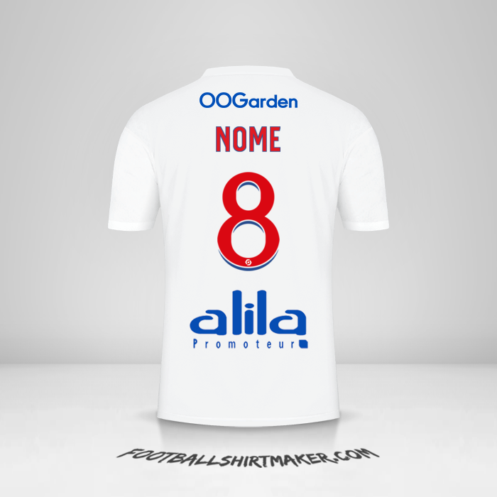 Maglia Olympique Lyon 2022/2023 -  nome - 8