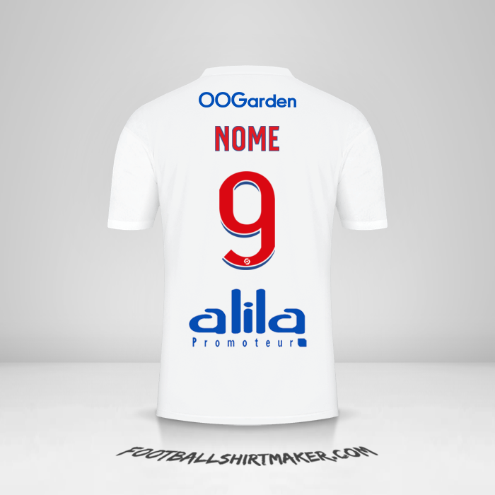 Maglia Olympique Lyon 2022/2023 -  nome - 9