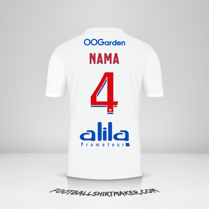 Jersey Olympique Lyon 2022/2023 -  nama - 4