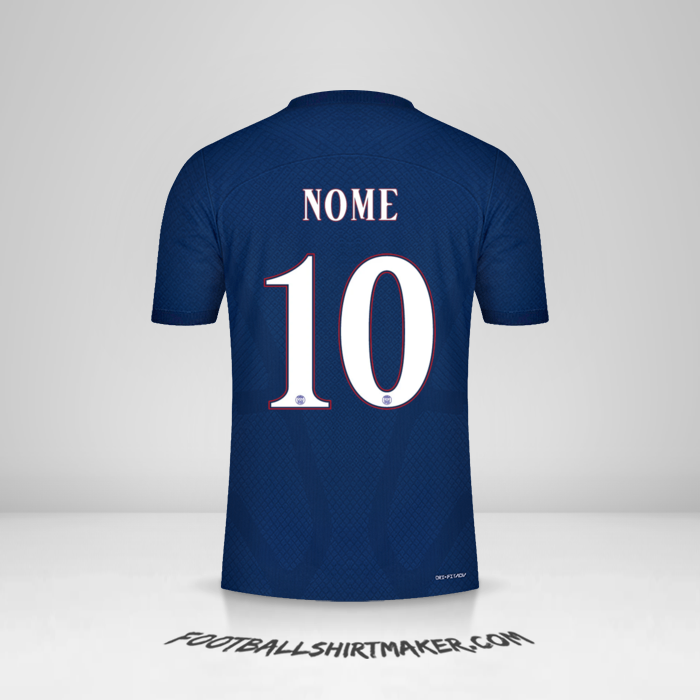 Maglia Paris Saint Germain Cup 2022/2023 -  nome - 10