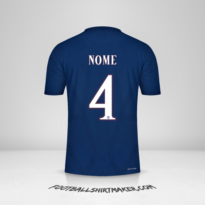 Maglia Paris Saint Germain Cup 2022/2023 -  nome - 4