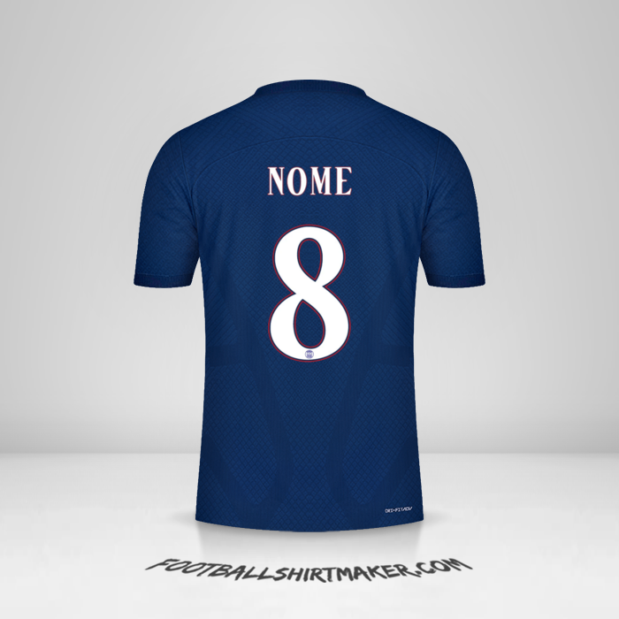 Maglia Paris Saint Germain Cup 2022/2023 -  nome - 8