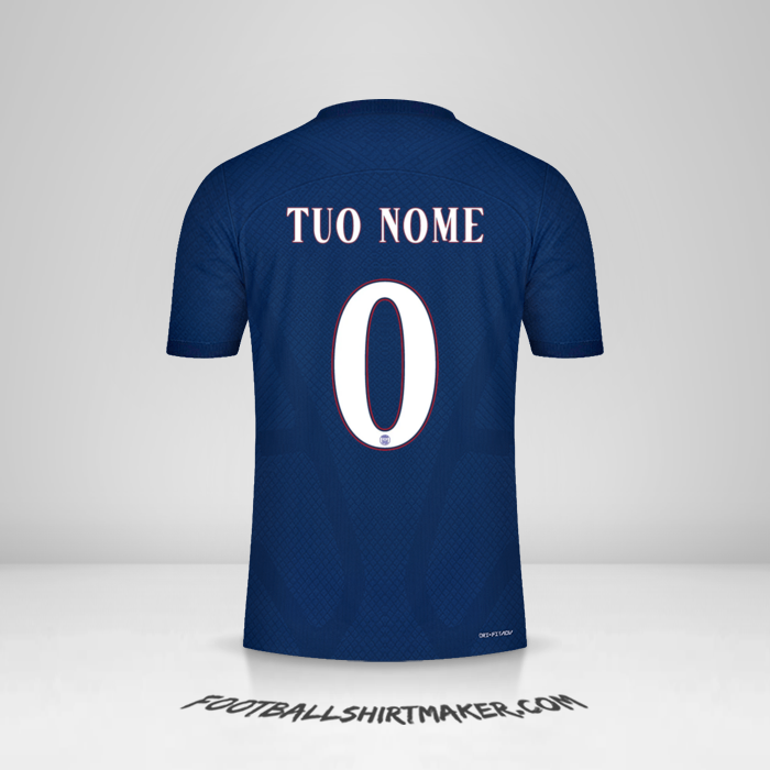 Maglia Paris Saint Germain Cup 2022/2023 -  tuo nome - 0