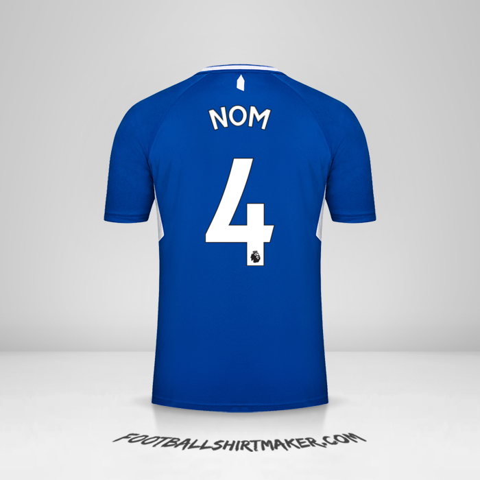 Maillot Everton FC 2022/2023 -  nom - 4