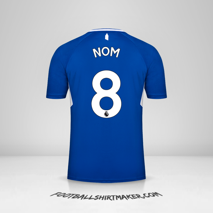 Maillot Everton FC 2022/2023 -  nom - 8
