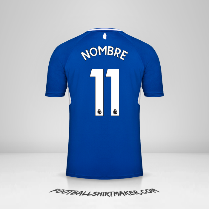 Jersey Everton FC 2022/2023 -  nombre - 11