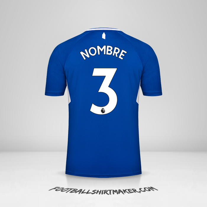 Jersey Everton FC 2022/2023 -  nombre - 3