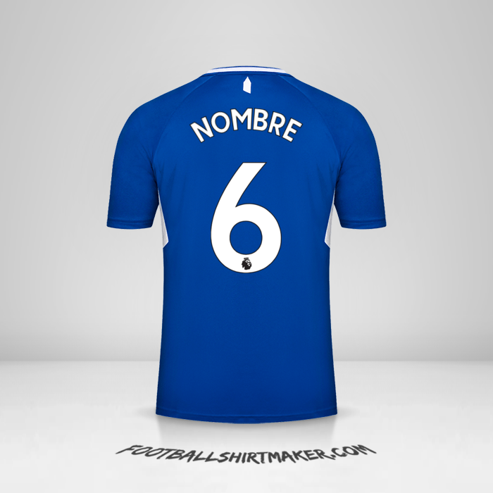 Camiseta Everton FC 2022/2023 -  nombre - 6