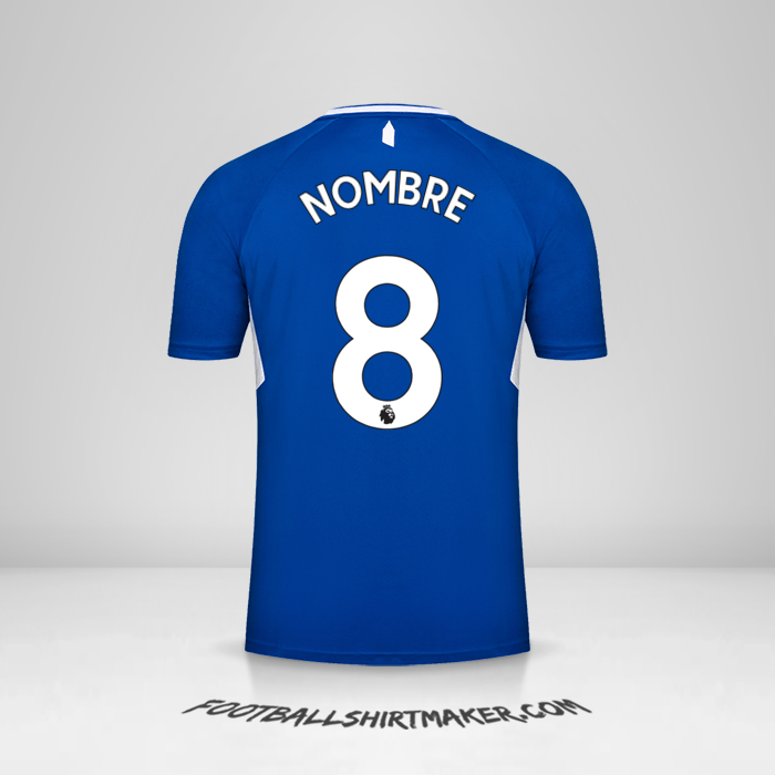Jersey Everton FC 2022/2023 -  nombre - 8