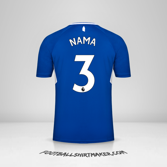 Jersey Everton FC 2022/2023 -  nama - 3
