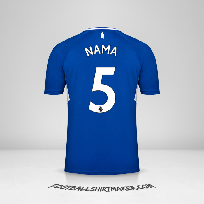 Jersey Everton FC 2022/2023 -  nama - 5