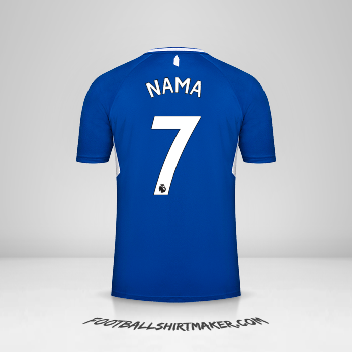 Jersey Everton FC 2022/2023 -  nama - 7
