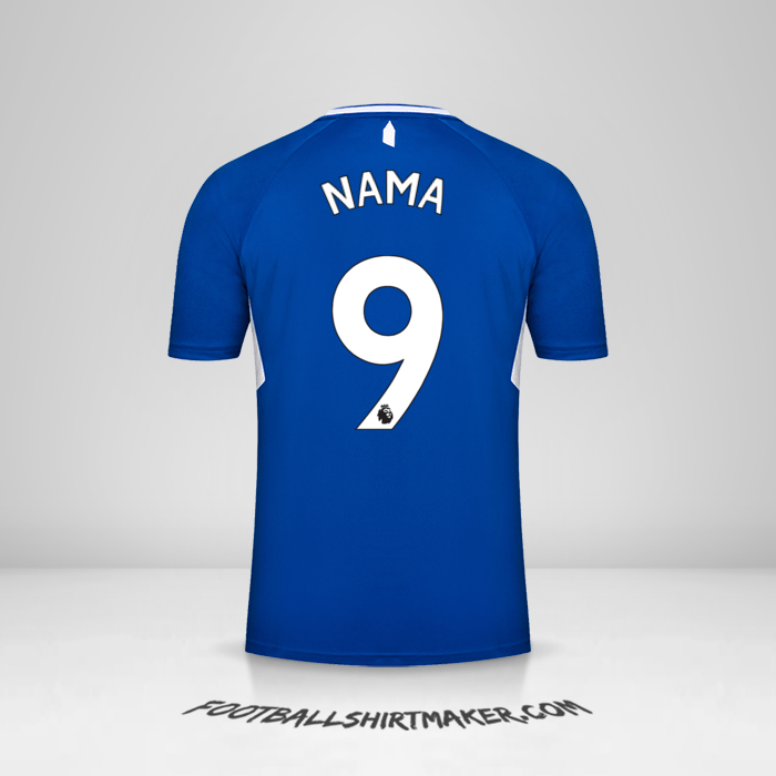 Jersey Everton FC 2022/2023 -  nama - 9