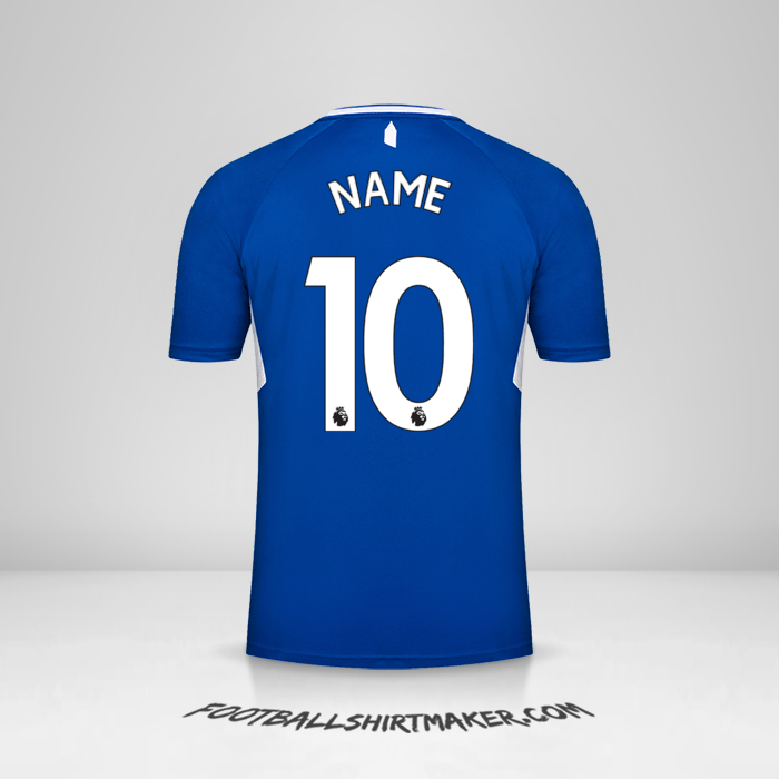 Trikot Everton FC 2022/2023 -  name - 10