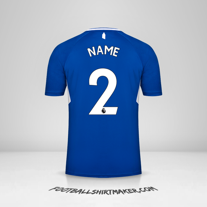 Jersey Everton FC 2022/2023 -  name - 2