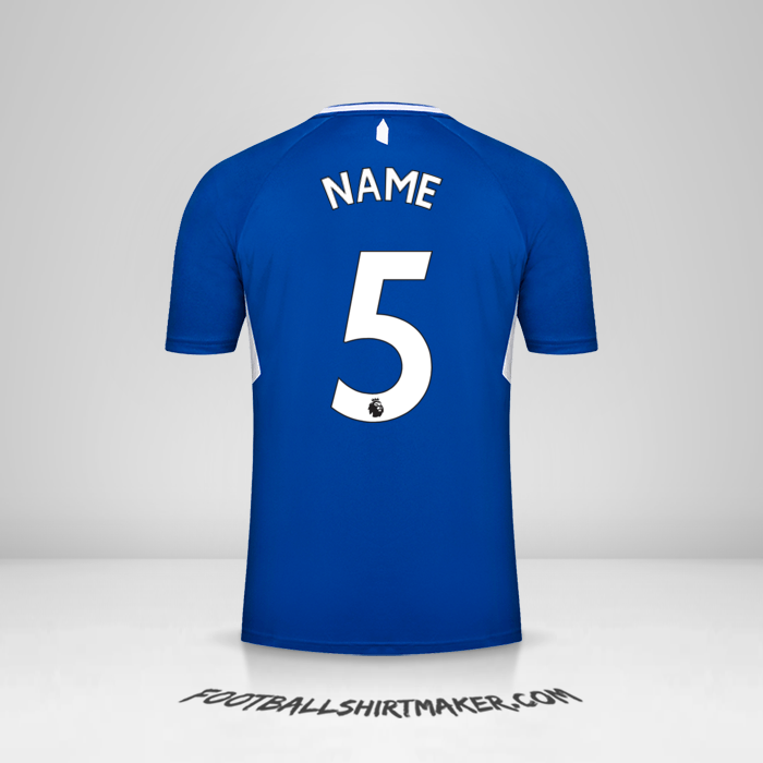 Trikot Everton FC 2022/2023 -  name - 5