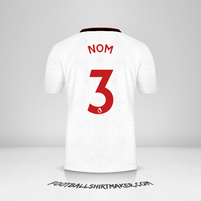 Maillot Southampton FC 2022/2023 -  nom - 3