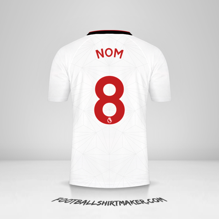 Maillot Southampton FC 2022/2023 -  nom - 8