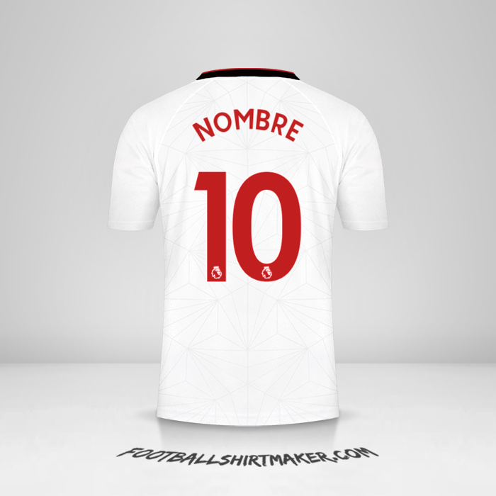 Jersey Southampton FC 2022/2023 -  nombre - 10
