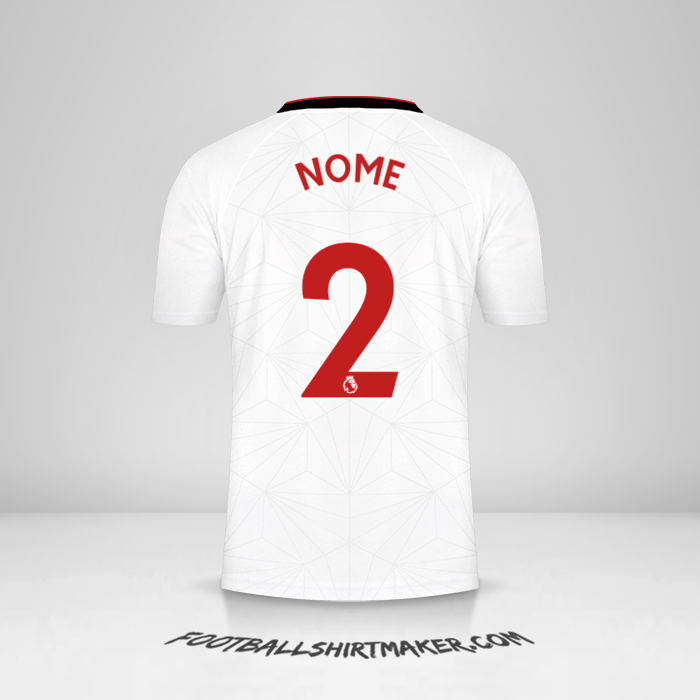 Camisa Southampton FC 2022/2023 -  nome - 2