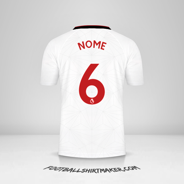 Camisa Southampton FC 2022/2023 -  nome - 6