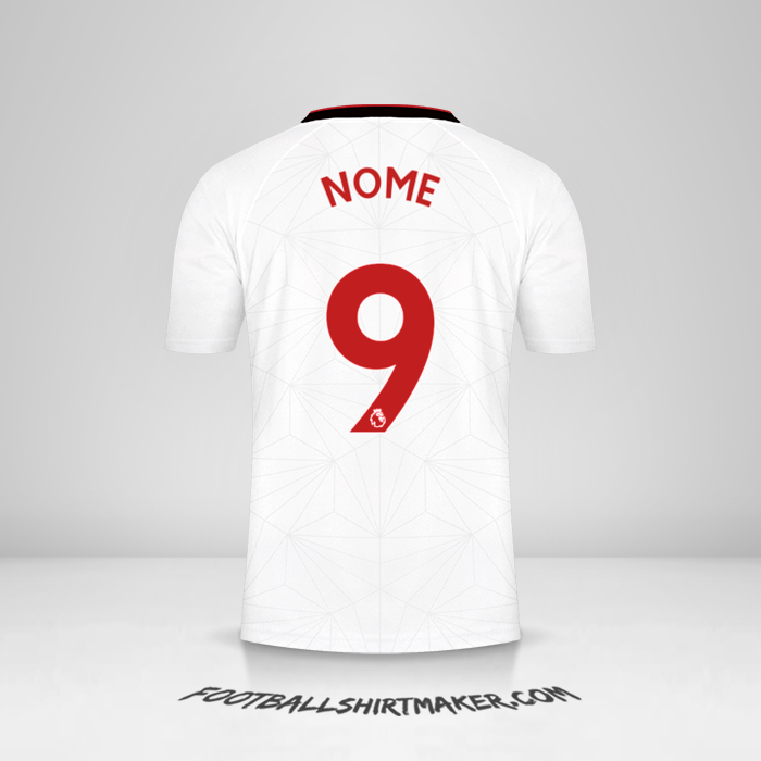 Camisa Southampton FC 2022/2023 -  nome - 9