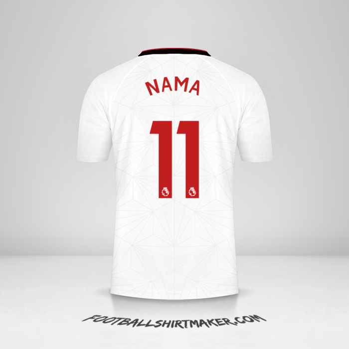 Jersey Southampton FC 2022/2023 -  nama - 11