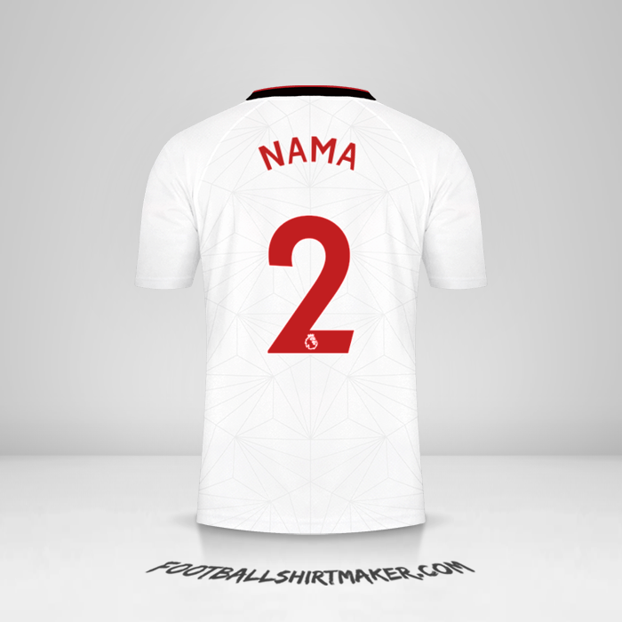 Jersey Southampton FC 2022/2023 -  nama - 2